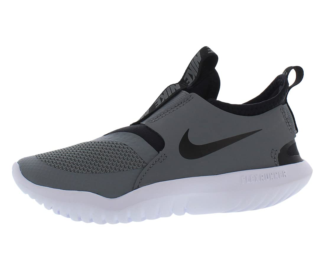 Nike Flex Runner (Big Kid) Cool Grey/Black/White