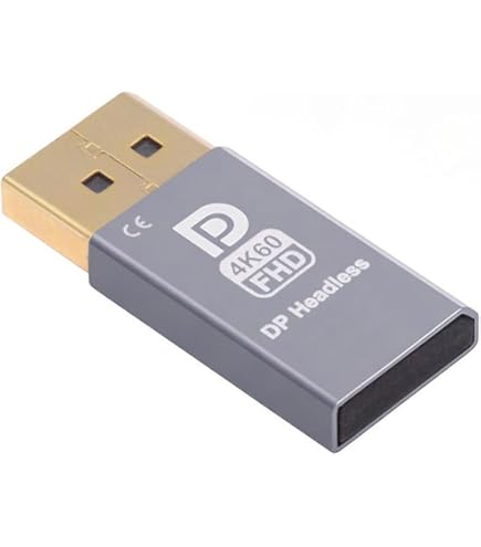 Hdmi Virtuell Skärm 4k Hdmi Ddc Edid Dummy Plug Ed... – Grandado