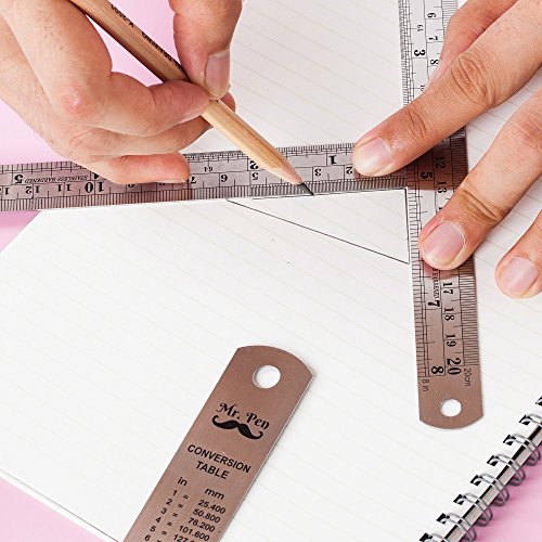 2 Mr+Stainless+Centimeters+Drawing+Measuring