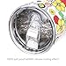 Pandaria 30 oz Stainless Steel Vacuum Insulated Tumbler with Lid - Double Wall Travel Mug Water Coffee Cup for Ice Drink & Hot Beverage, Sugar Skull