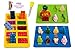 Lucentee Silly Ice Cube Trays Candy Molds, Building Bricks and Figures with Bonus Ebook