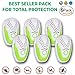 Wibi [2018 UPGRADED] Ultrasonic Pest Repeller- Electronic Mice Repellent Plug In for Insect Mice, Mouse, Bed Bugs, Flea, Fly, Spiders, Mosquitoes, Roaches, Ants, Eco-Friendly, Humans & Pets Safe