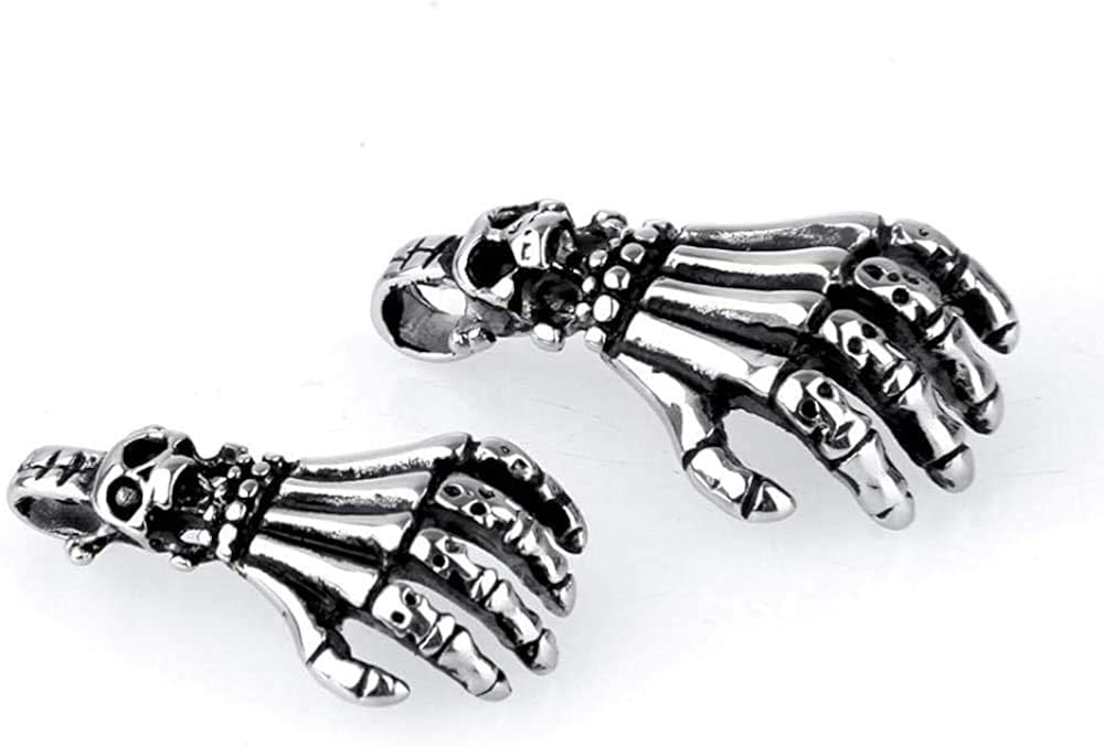 HAMANY Necklace,Mens Necklaces,European and American Stainless Steel Necklace Mens Jewelry Punk Titanium Steel Mens Pendant