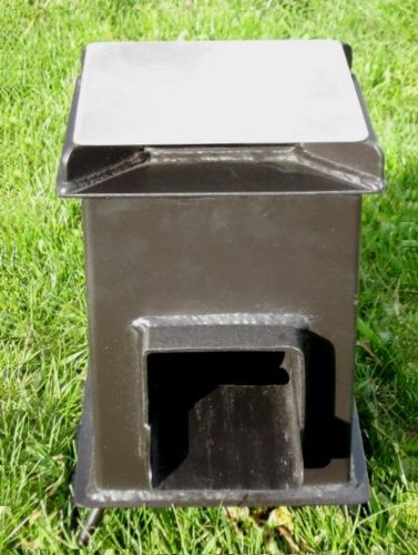 Heavy Duty Grover Rocket Stove - Thumbnail 3