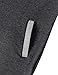 Messic Women's Funnel Neck Check Contrast Tunics Lightweight Pullover Hoodie Top (33#Carbon Black, XX-Large)
