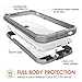 iPhone 6s Plus Case, roocase [Glacier TOUGH] iPhone 6 Plus (5.5-inch) Hybrid Scratch Resistant Clear PC / TPU Armor Full Body Protection Case Cover with Built-in Screen Protector for Apple iPhone 6 Plus, Fossil Gold