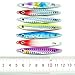 Aorace 7pcs/lot Small Shore Cast Iron Metal Glow Lures Bait Iron Jigs Saltwater Road Sub Slow Lure Fishing Jigjing