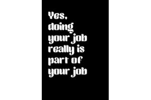Funny Statement Notebook: A humorous 6x9” (A5) blank ruled book for note-taking and journaling in the home or office featurin