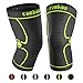 CAMBIVO 2 Pack Knee Braces for Knee Pain Women and Men, Knee Compression Sleeve with PMMA Side Stabilizers and Patella Knee Pads, Knee Support for Meniscus Tear, Arthritis, ACL, Joint Pain Relief