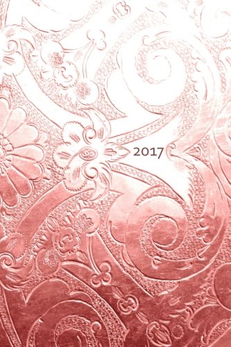 MY BIG FAT CALENDAR 2017 - BRONZE ORNAMENT (Great Britain): 1 day per page, DIN A4