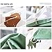 BuLuTu Siberia Forest Theme Cotton US Queen Kids Bedding Collections(1 Duvet Cover 2 Pillow Shams) White Reversible Full Quilt Bedding Sets with 4 Corner Ties