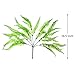 4 Pack Artificial Plants Boston Fern Bush Plant Shrubs,Artificial Boston Fern Plants Greenery Bushes Flower for House Office Garden Indoor Outdoor Decor