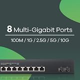 Zyxel XS1930-10 8 Port Multi-Gigabit NebulaFlex Switch 2x 10G SFP+ view 4
