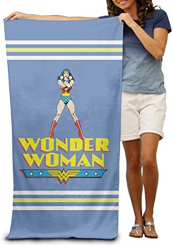 Adults Wonder Woman Diana Fiber Maximum Softness And Absorbency Beach/ Bath/Pool Towel