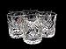 Russian Cut Crystal Scotch Whiskey Vodka Rocks Glasses Old Fashioned Vintage