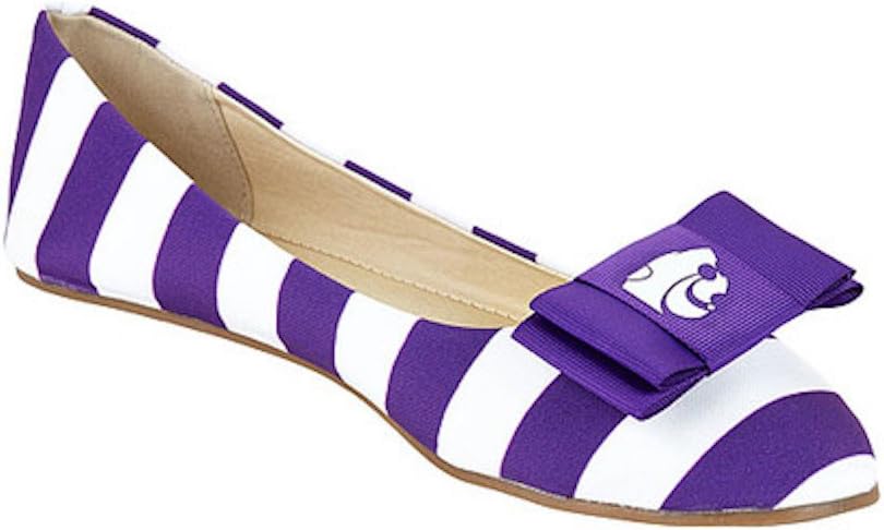 Lillybee U Kansas State University Gameday Flats and Kansas State University Bow