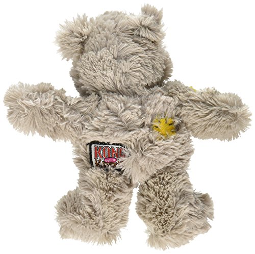 KONG Wild Knots Squeaker Bear for Dogs, Small/Medium, Colors Vary