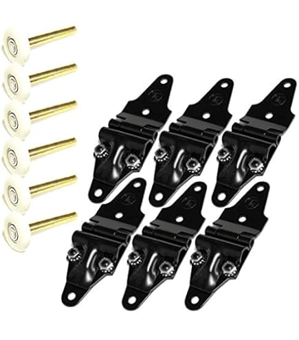 Gate Hinge Kit Kit Of 100 - 1 1/4" Carriage Bolts With Nuts For Truck Doors (Todco, Whiting, Morgan) 1 4 In Bolts - Foto 6