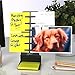 NoteTower Desktop Mini White - Sticky Note Organizer and Dispenser - Holds and Displays Photos, Sticky Notes and Business Cards + Bonus 50 Sheets 3