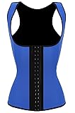 JerrisApparel Women's Latex Waist Trainer Shapewear