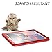 YOUMAKER New iPad 9.7 Case 2018/2017, Heavy Duty Kickstand with Built-in Screen Protector Full-Body Shockproof Protective Case Cover for Apple iPad 9.7 inch 2017/2018 5th/6th Gen (Red/Red)