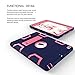 iPad 6th/5th Generation Case, iPad 9.7 2018/2017 Case, High Impact Hybrid Drop Proof Armor Defender Protection Case Built with Kickstand for New iPad 9.7-inch (A1893/1954/A1822)