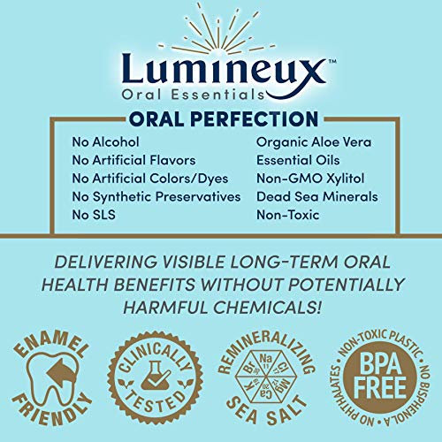 Lumineux Oral Essentials Toothpaste for Sensitivity Relief Fluoride Free, Certified Non Toxic