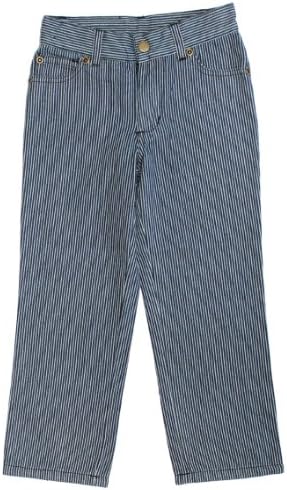 Monster Republic, Mini Stripe 5-Pocket Pants in Grey (c) ~ 4T