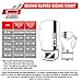 CORE SPORTS Boxing Gloves for Men & Women Training Sparring Kickboxing Leather UFC MMA Muay Thai Pro Punching Fight Heavy Bag Mitts (White, 16oz)