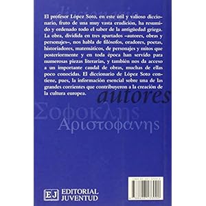 Diccionario de autores,obras y personajes de la literatura griega