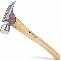 Wrangler Tools 14oz Titanium Hammer - Smooth Face Framing Hammer
