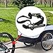 WINOMO Bike Bicycle Trailer Coupler Attachment Hitch Quick Release Steel Linker Bicycle Trailer Hitch Adapter Attachment