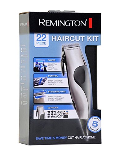 Remington HC-80 Precision 22 Piece Corded Haircut Kit