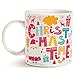 MAUAG Santa Claus Funny Coffee Mug Unique Christmas Gifts - 