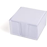 Mintra Office Memo Pads (1pk, Memo Cube - White)