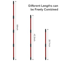 Spin Mop Handle Replacements for Oceda 4-Section