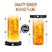 HUTTAR Flame Effect Light Magnetic Candle Lantern Lamp Dancing Flame Waterproof Flickering LED Lame Flame Bulbs for Home/Hotel/Bar Party Decoration