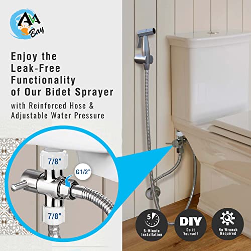 Handheld Bidet Sprayer for Toilet Original AVAbay® Wall Mount Spray