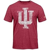 Barnesmith NCAA Unisex Short-Sleeve Ring Spun T-Shirt, Premium Lightweight Cotton, Laude Design, Woven Sleeve Team Logo