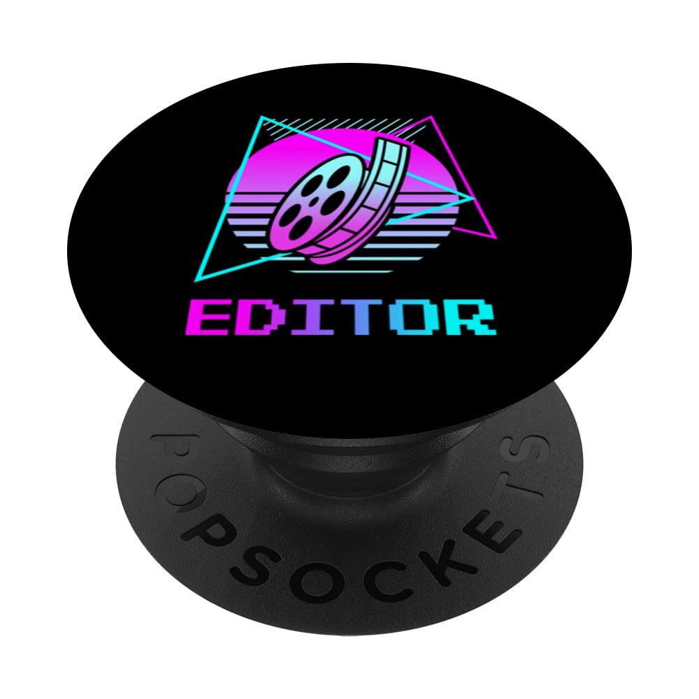 Retro Editor Video Edit Editing PopSockets Swappable PopGrip