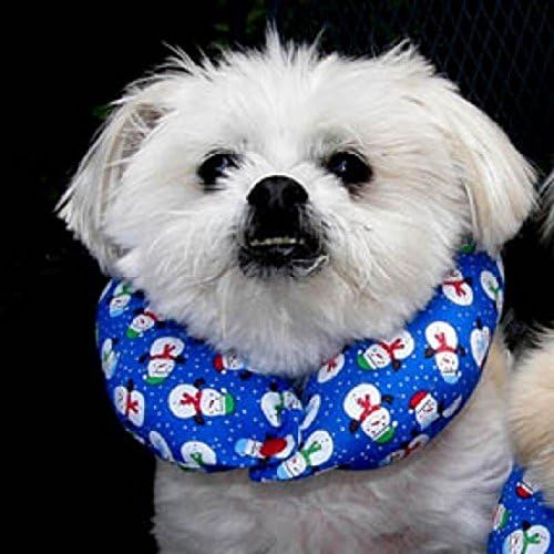 Puppy Bumpers - Keep Your Dog on The Safe Side of The Fence - Holiday Mini Snowman - 13-16"