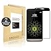 LG G5 Screen Protector,Linboll Screen Tempered Glass Premium Full Coverage[Bubble Free] HD Ultra Clear Film Edge to Edge Protection Shield Anti-Bubble Screen Protector for LG G5[2 Pack]