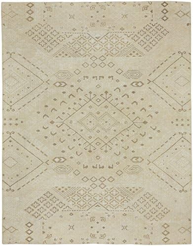 Capel Rugs Cannae Hand Knotted Area Rug, 9' x 12', Barley