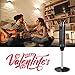 TRUSTECH Oscillating Ceramic Tower Heater 34 Inch & 1500W with Remote Control, Overheating & Tip-Over Protection Adjustable Thermostat, 8H Timer for Home Office Whole Room, 34-inch, Black