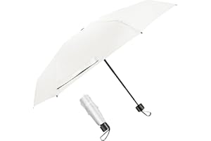 TradMall Mini Travel Umbrella, Portable Lightweight Compact Parasol with 95% UV Protection for Sun & Rain