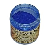Klein Blue Mica (1 oz jar) Powder Soap Making Colorant Cosmetics Art Crafts Nail Polish Resin Casting Stamping Dye Pigment Color