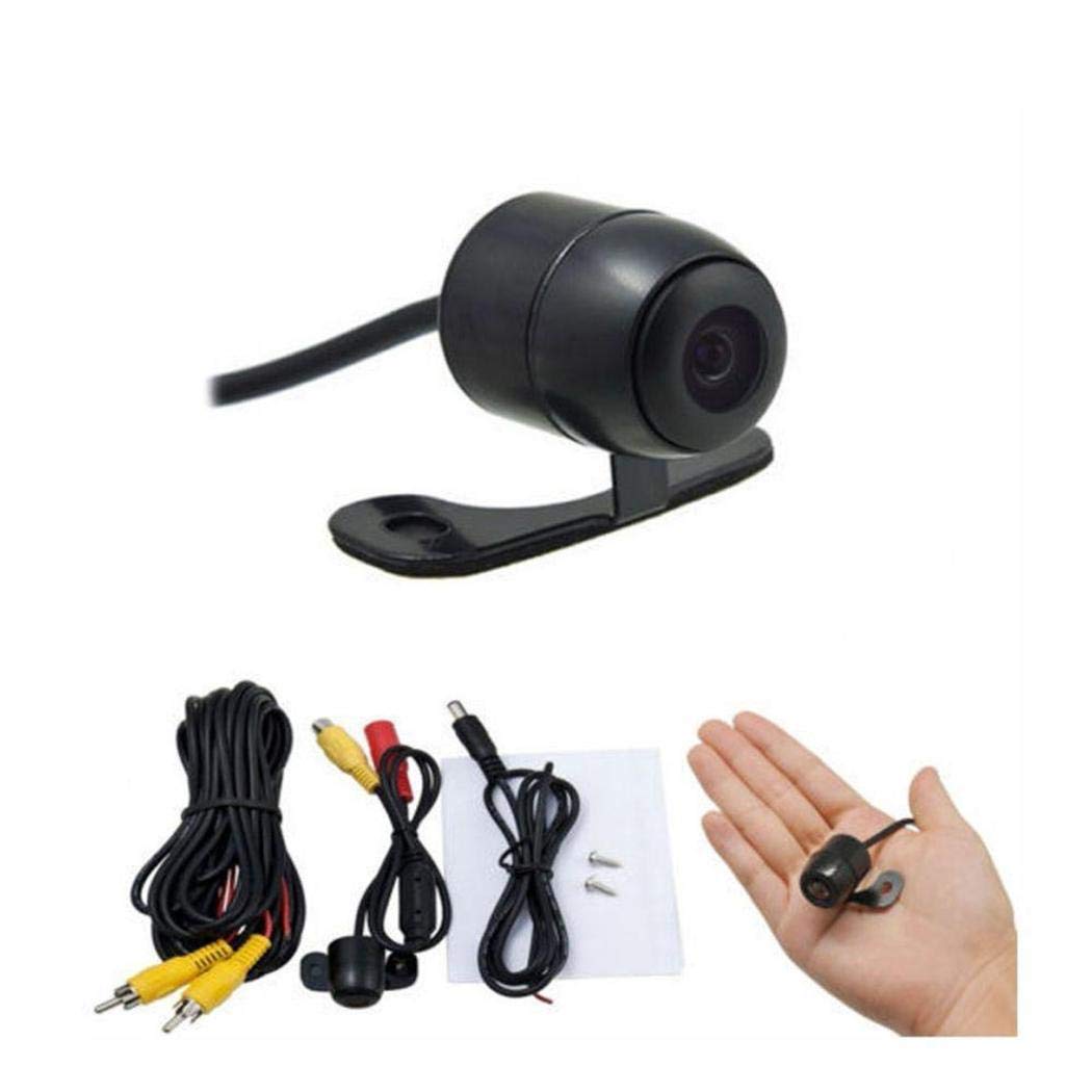 YAGOT Cámara HD de Marcha atrás Coche Impermeable A Prueba de choques Visión Nocturna Estacionamiento en reversa Cámara de visión Trasera Cámara de Video Deportiva y de acción