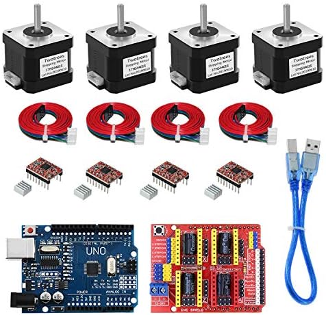 Twotrees 3D Printer CNC Controller Kit with for ArduinoIDE, GRBL CNC ...