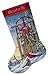 Dimensions Needlecrafts Counted Cross Stitch, Christmas Sled Stocking (8819)