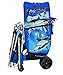 Wonder Wheeler Beach Cart - Ultra Wide Wheels with Bodyboard Pouch